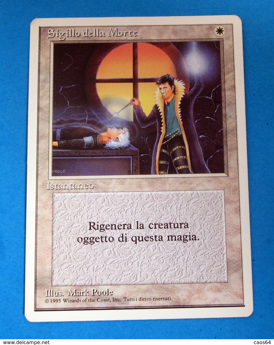 MAGIC THE GATHERING SIGILLO DELLA MORTE - Carte Bianche