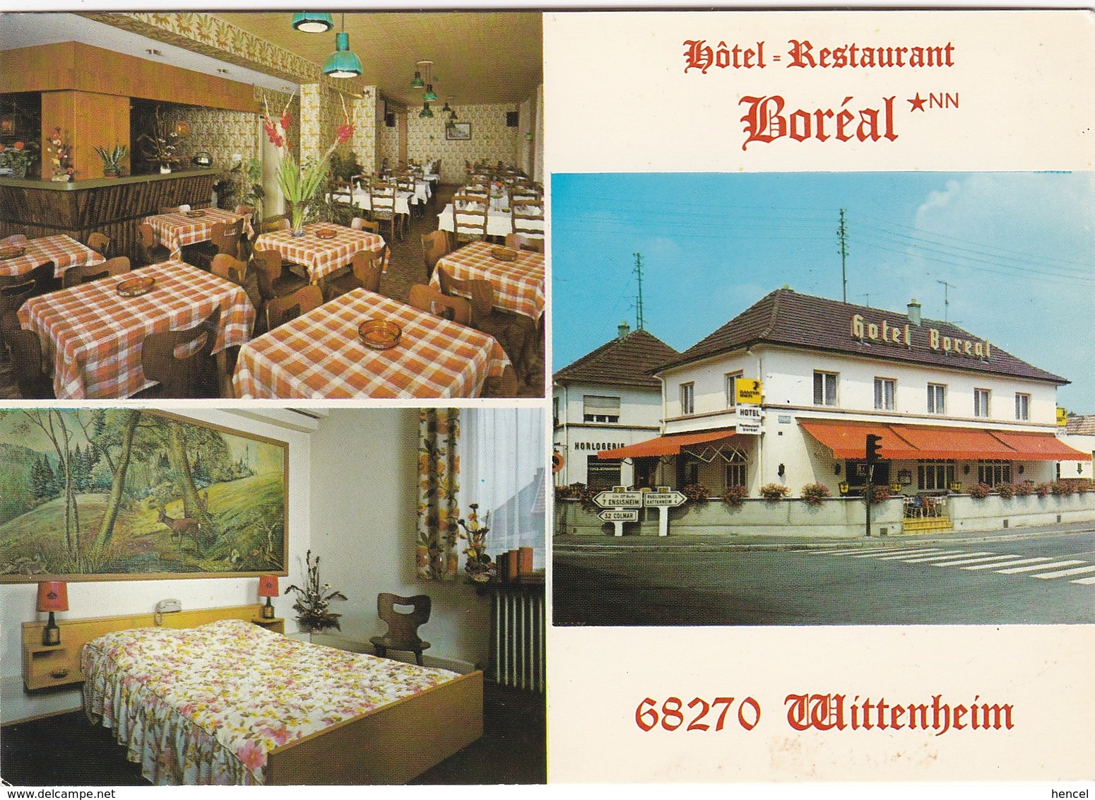 WITTENHEIM. Hôtel-Restaurant "BOREAL" - Wittenheim
