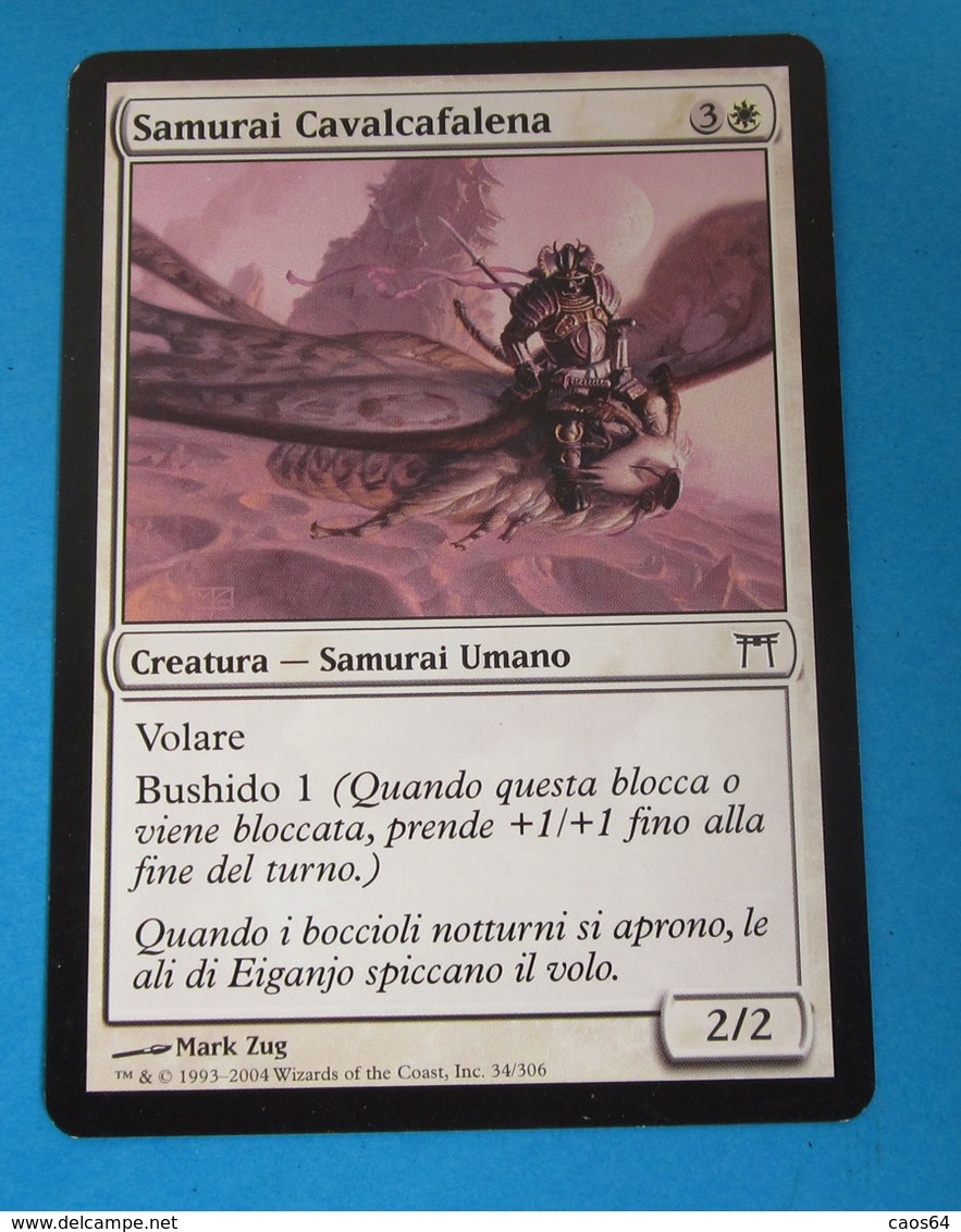 MAGIC THE GATHERING SAMURAI CAVALCAFALENA - Carte Bianche