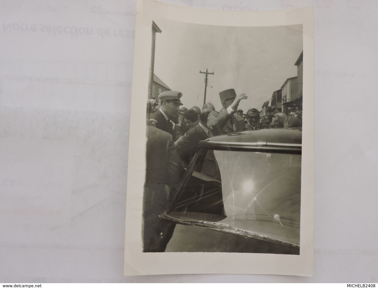 St-Pierre Et Miquelon - Juillet 1967 Visite Du Général De Gaulle Avant Discours Célébre Au Québec  Ref 0537 - Célébrités