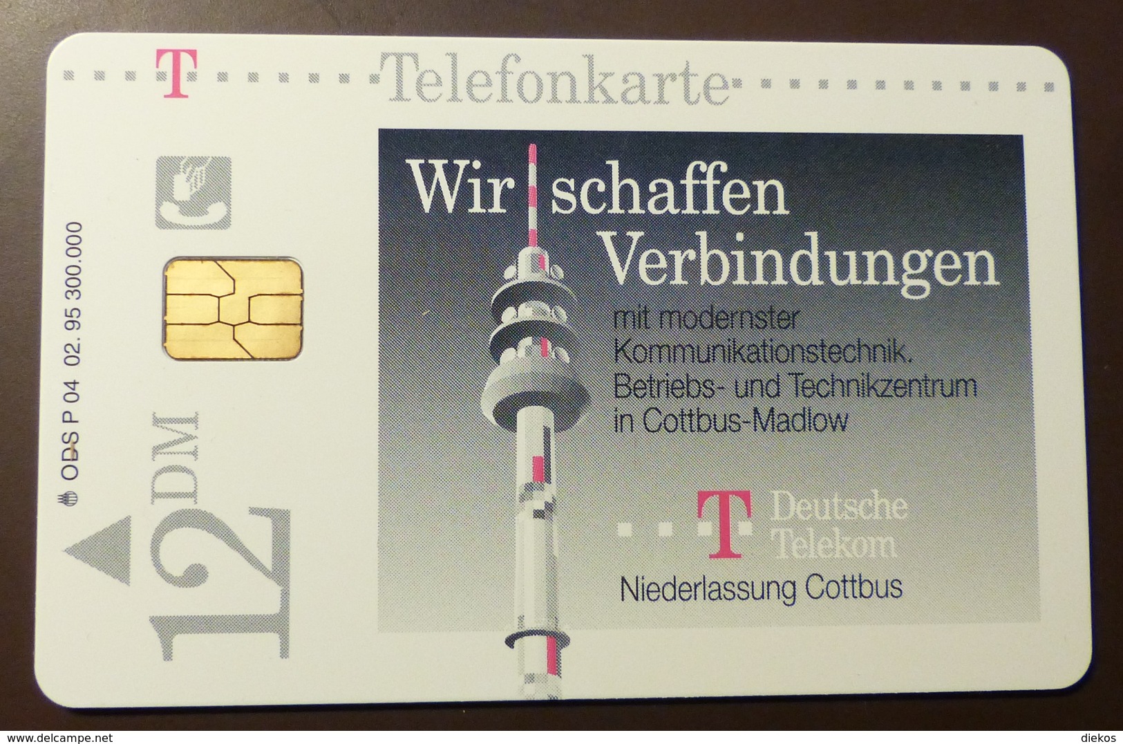 P 04 02.95 Mint Voll Wir Schaffen Verbindungen Cottbus  #TK1 - P & PD-Series : Guichet - D. Telekom