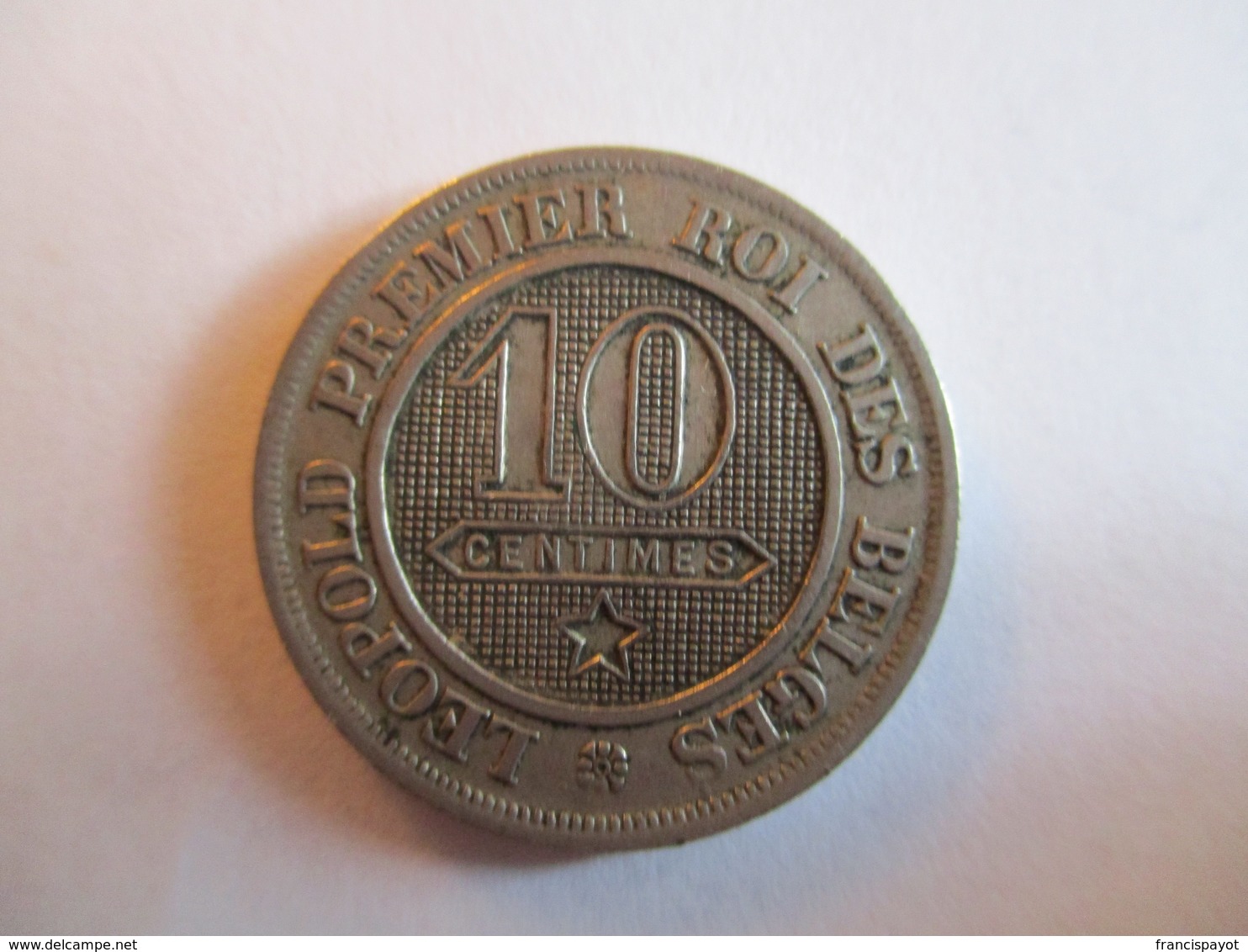 Belgique: 10 Centimes 1863 - 10 Cents