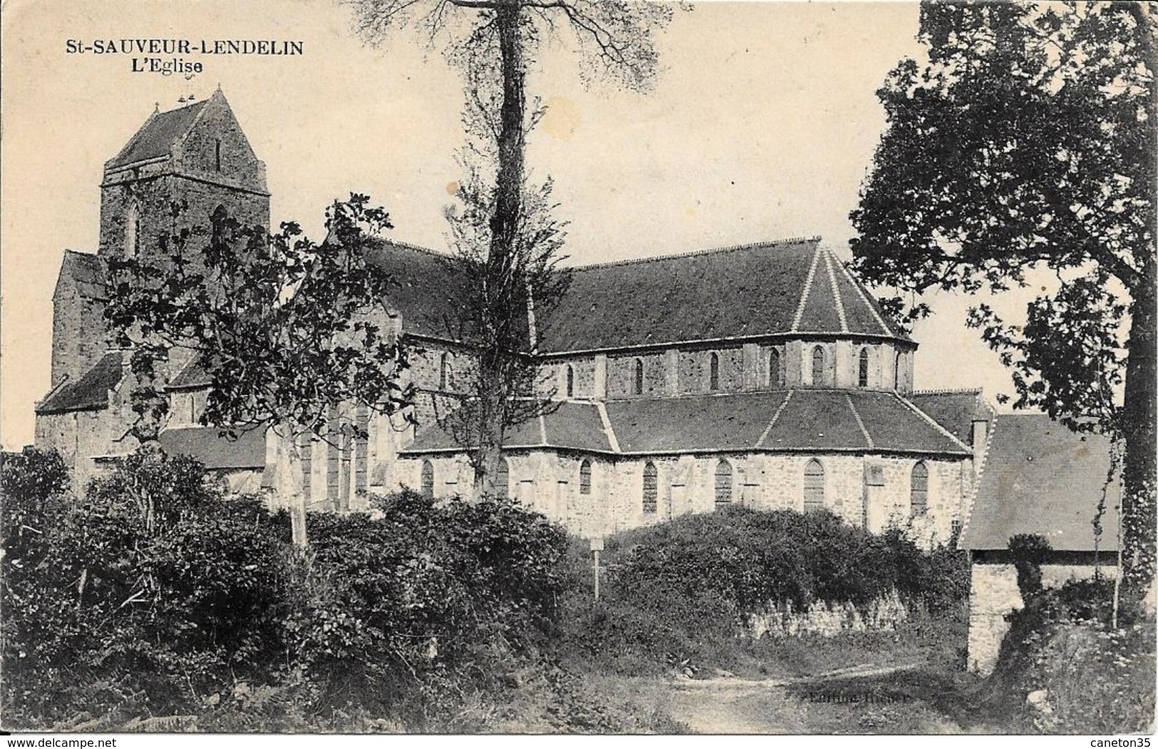 Saint Sauveur Lendelin - Eglise - Autres & Non Classés