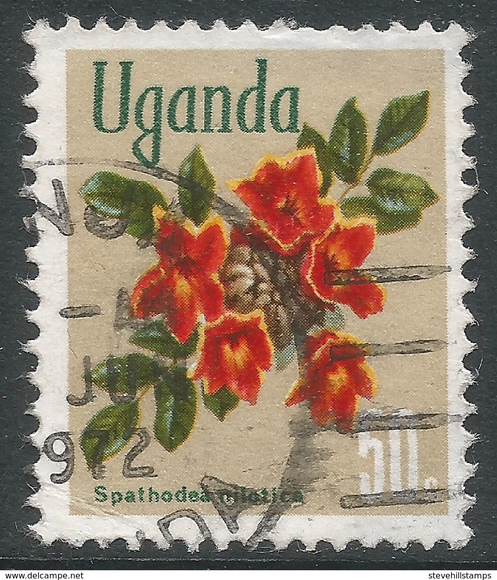 Uganda. 1969 Flowers. 50c Used. SG 137 - Uganda (1962-...)