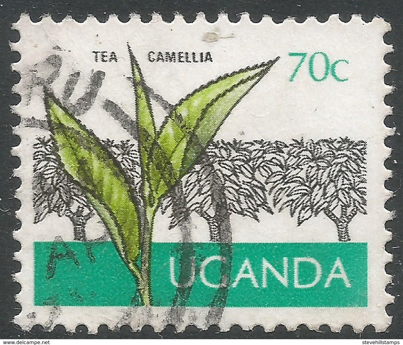 Uganda. 1975 Ugandan Crops. 70c Used. SG 154 - Uganda (1962-...)