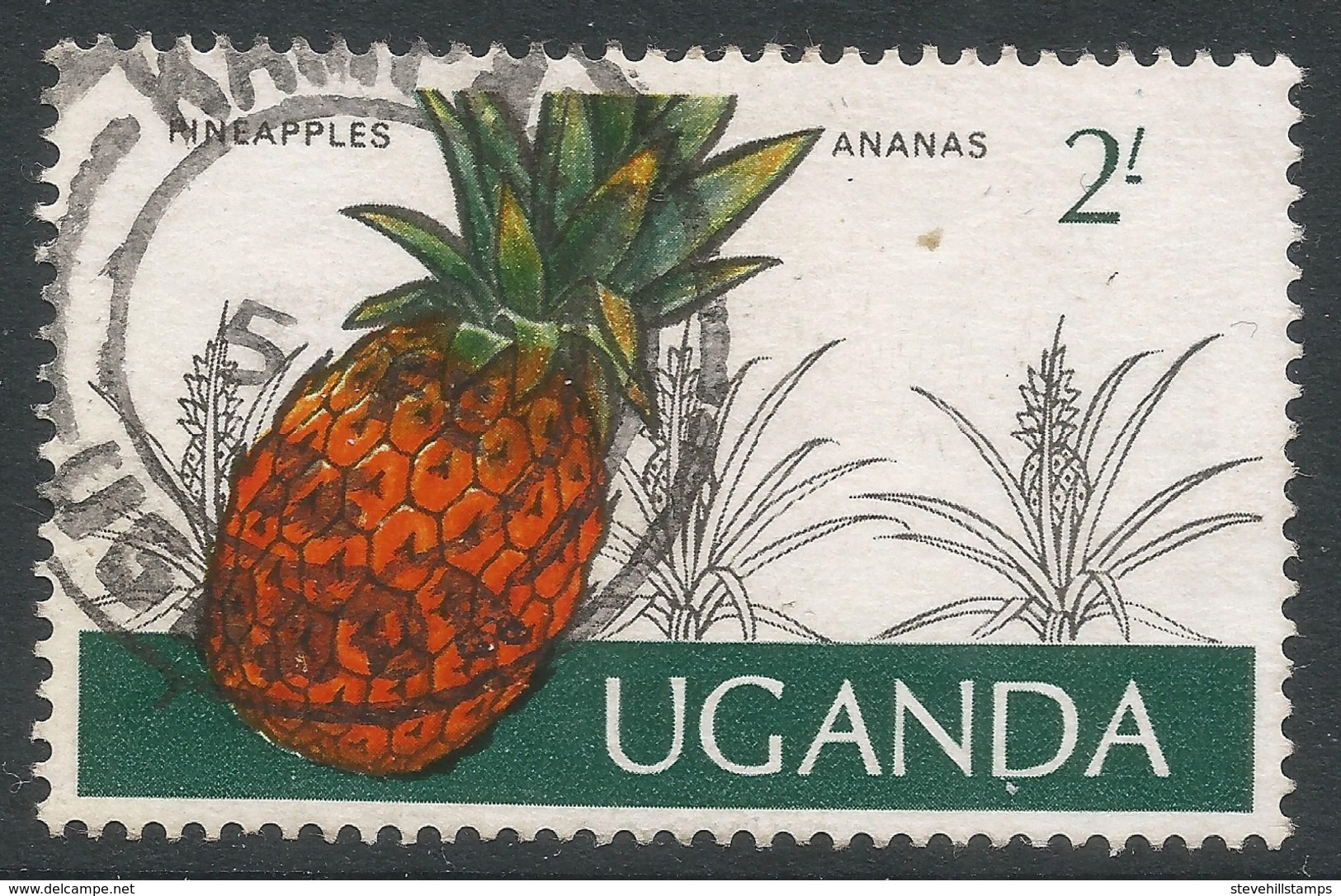 Uganda. 1975 Ugandan Crops. 2/- Used. SG 157 - Uganda (1962-...)