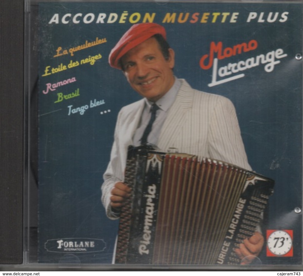 CD. MOMO LARCANGE Et Son ORCHESTRE - "ACCORDEON MUSETTE PLUS" - 26 Titres - Autres - Musique Française