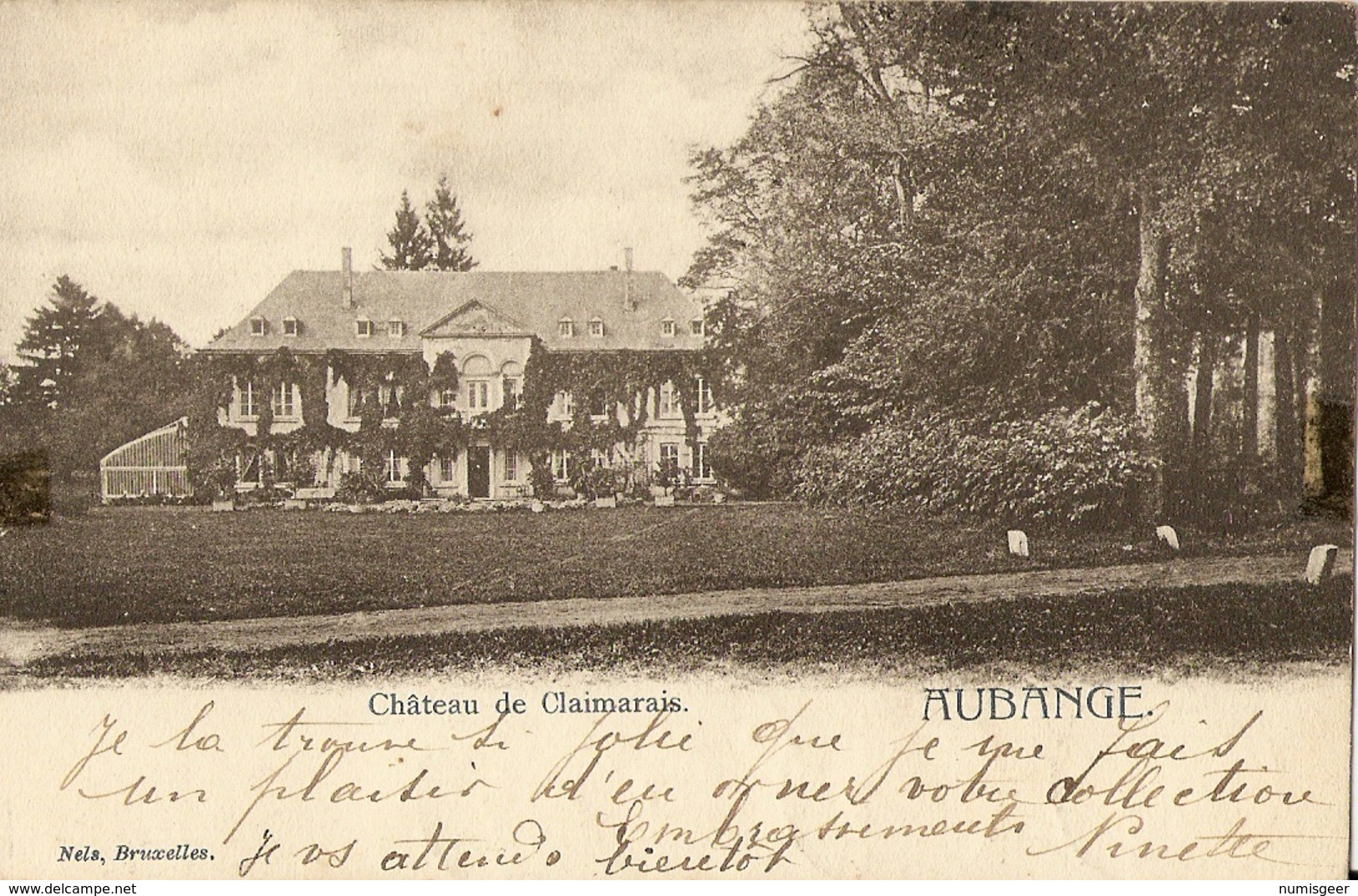 AUBANGE   ---  Château De Claimarais - Aubange