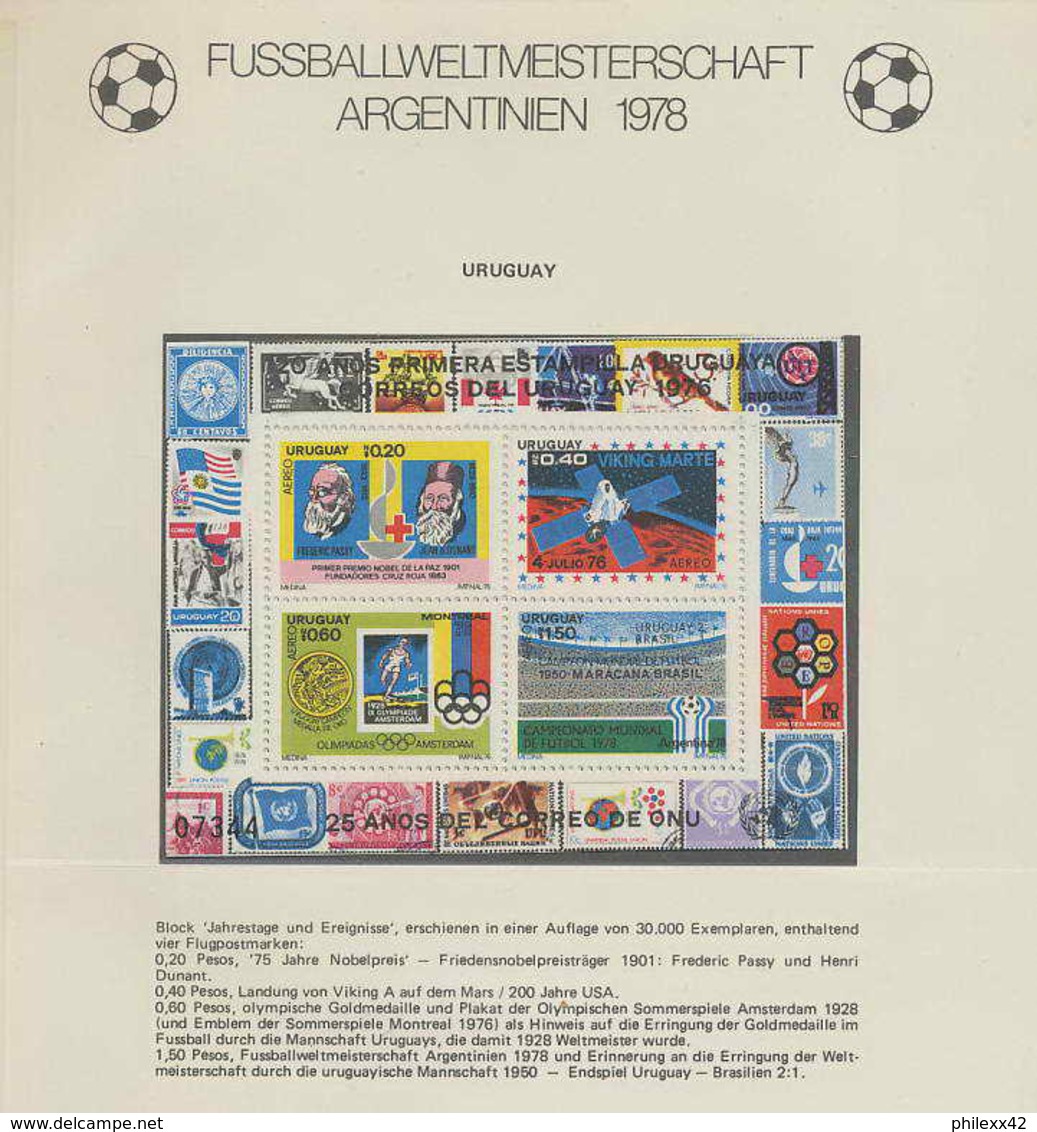 440 Football (Soccer) Argentina 78 - Neuf ** MNH - Uruguay N° 31 - 1978 – Argentine