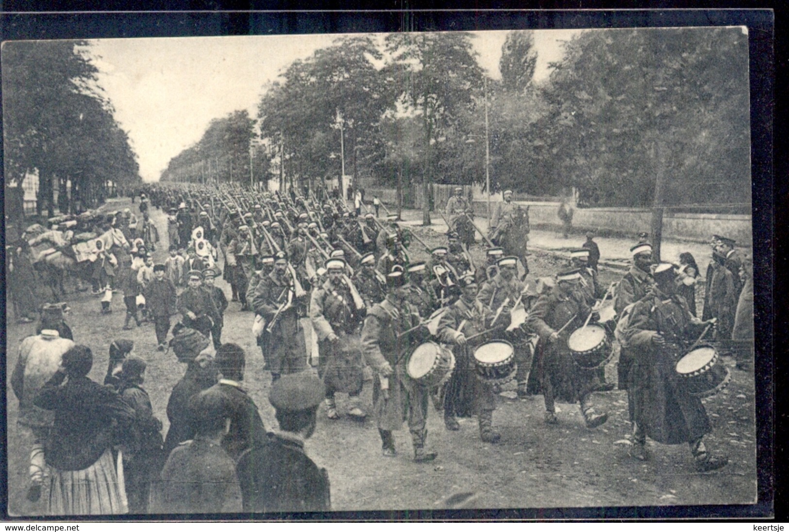 Bulgarije Bulgaria - Abmarsch Des Heeres Zur Grenze - 1915 - Bulgarije