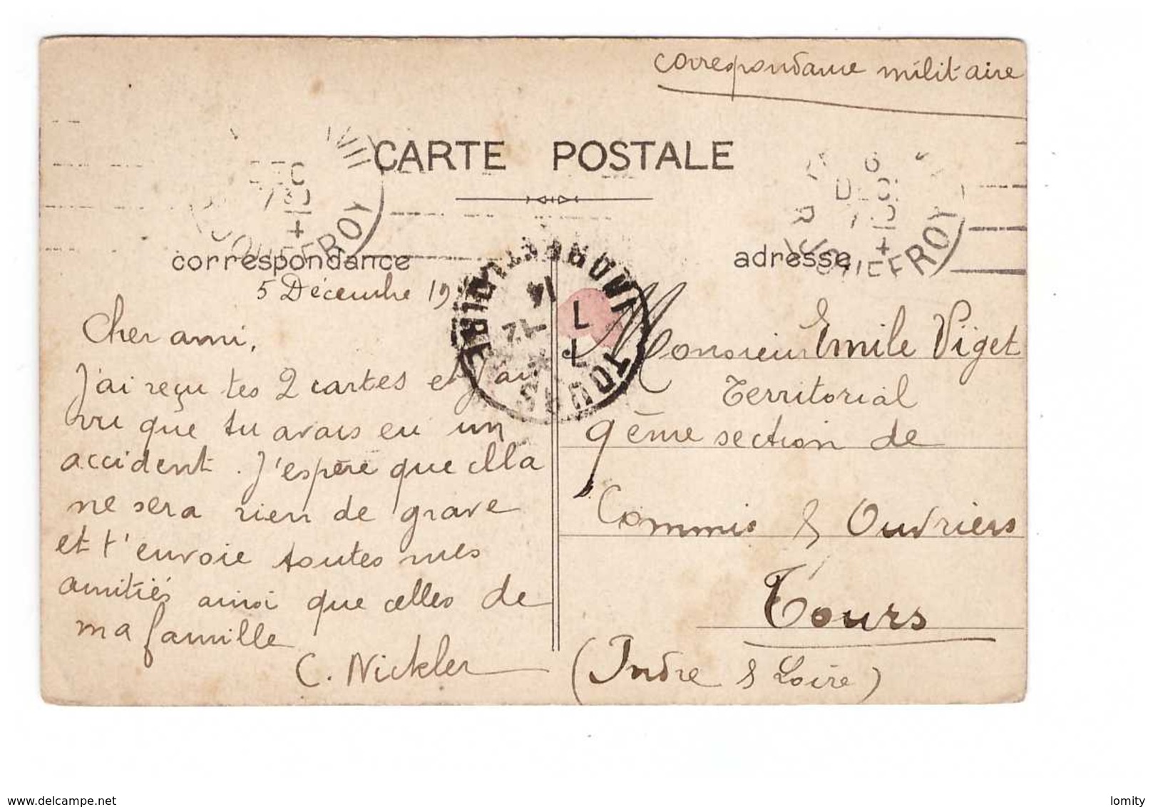 Belgique Guerre 1914 1918 Honneur à La Belgique Gloire à La Ville De Liège Cachet 1914 - Luik