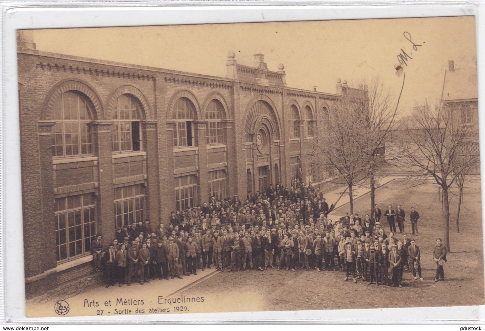 Belgique - Arts Et Métiers - Erquelinnes - Sortie Des Ateliers 1929 - Erquelinnes