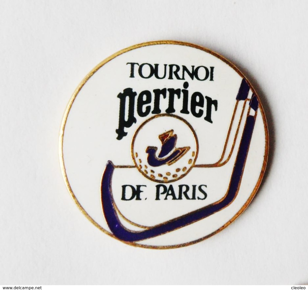Pin's SPORT Golf Tournoi Perrier De Paris  - 45R - Golf