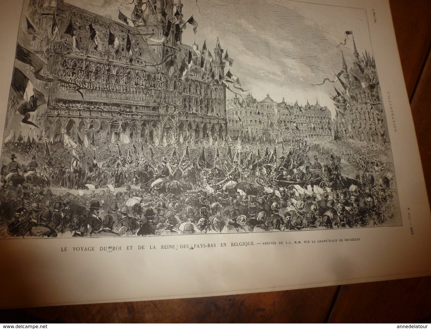 1884 L'ILLUSTRATION: Pasteur et la rage; Place de Bruxelles;Pelesh(Roum);Expo Meissonier;Fête des félibres à Sceaux;etc