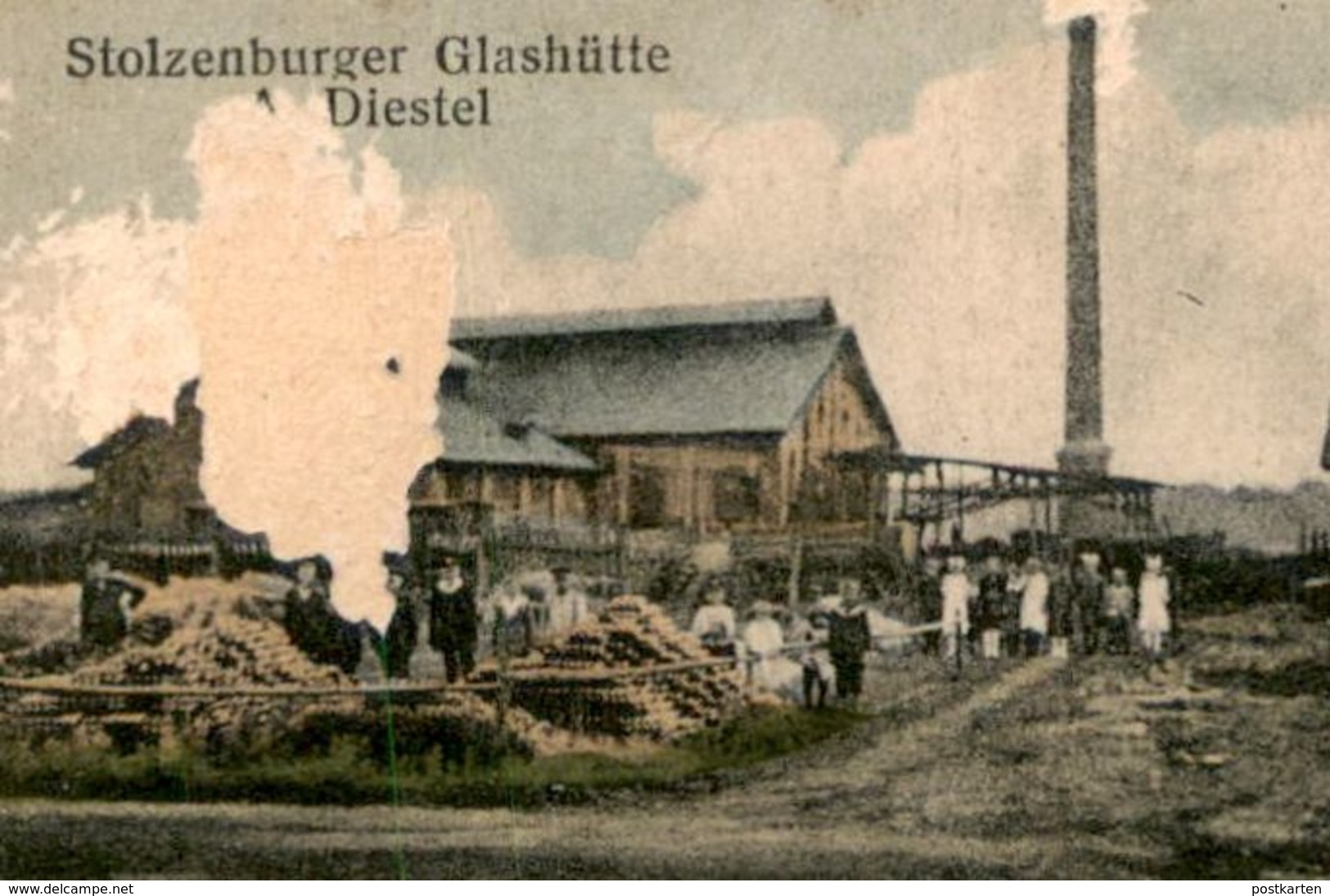 ALTE POSTKARTE STOLZENBURG STOLZENBURGER GLASHÜTTE STOLEC DOBRA ROTHENKLEMPENOW Bei Löcknitz Ansichtskarte Postcard Cpa - Pommern