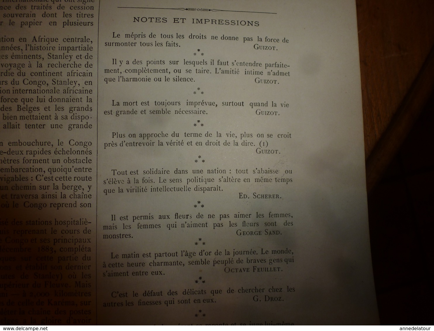 1884 L'ILLUSTRATION: Les fêtes de POMPEÏ (important documentaire texte et gravures); Congo(Vivi,Houssas,etc )etc