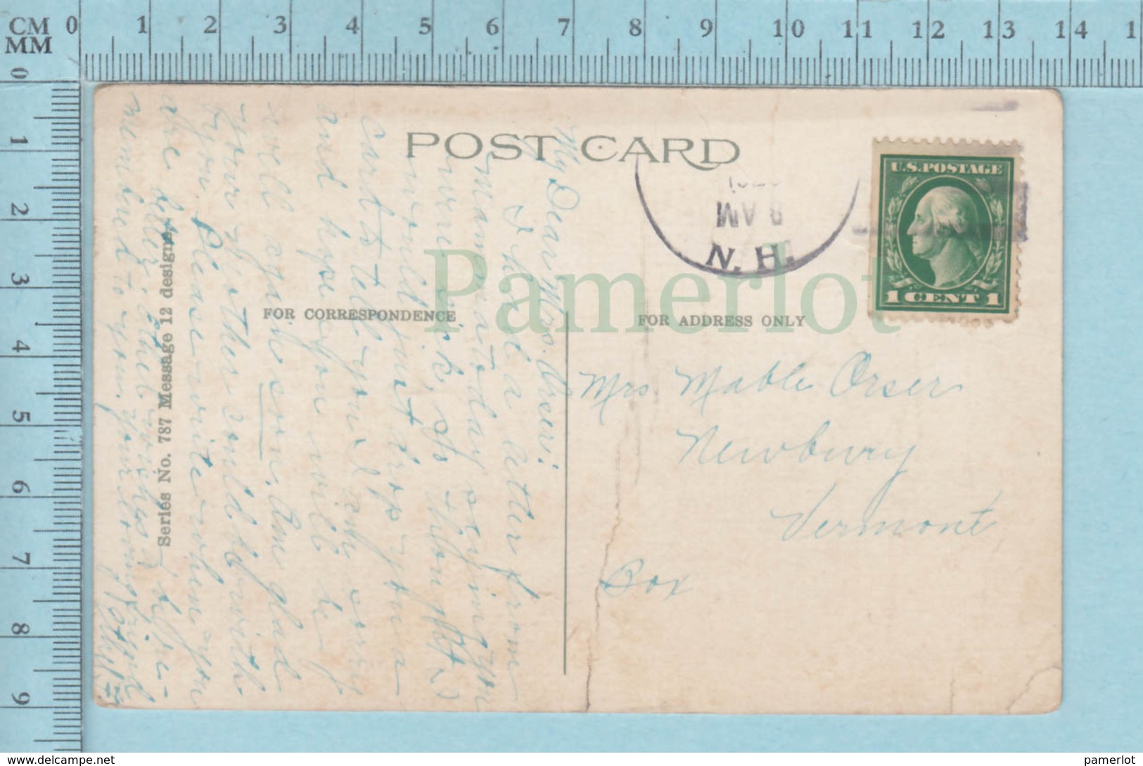 Carte Postale CPA - Always Thinking Of You   - Used Voyagé En 1926 + USA Stamp, Send To Newbury VT - Autres & Non Classés