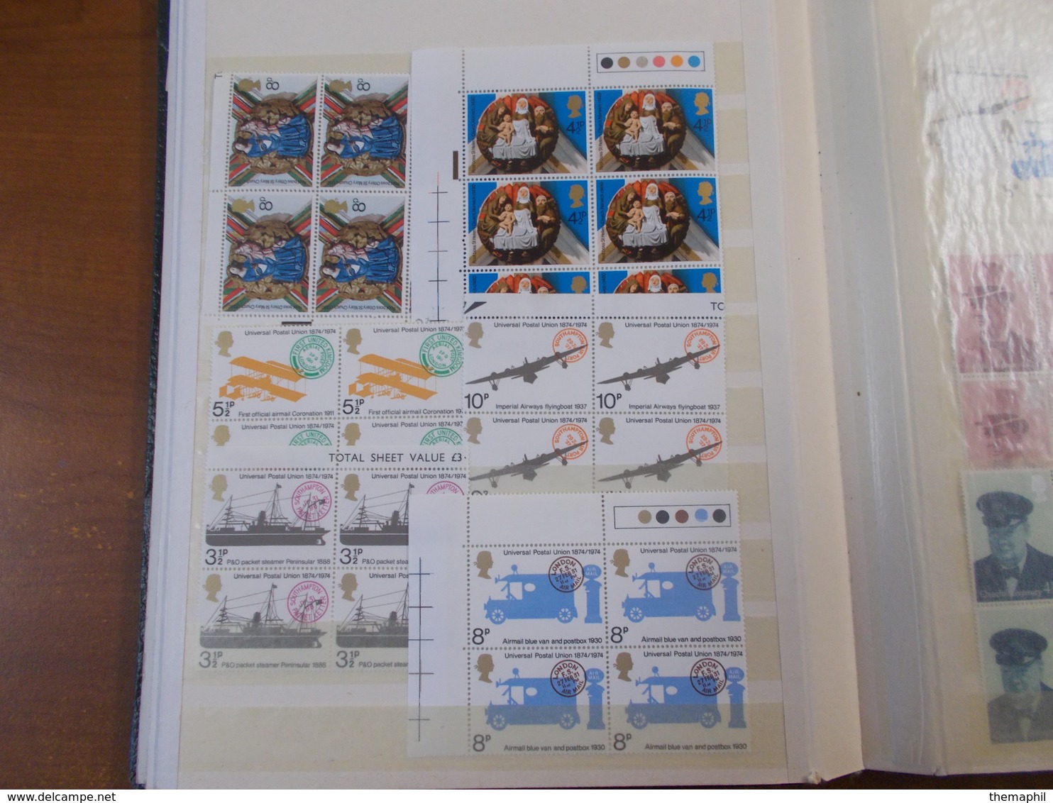 lot n° 497 EUROPE ..un classeur de timbres neufs **