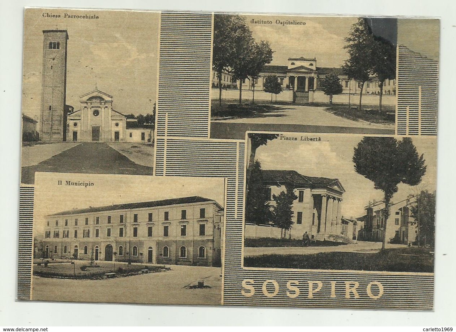 SOSPIRO - VEDUTE  VIAGGIATA FG - Cremona