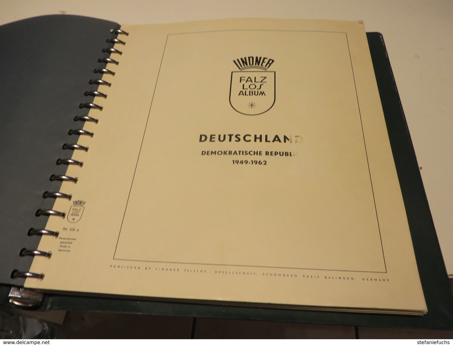 DEUTSCHLAND  D D R 1949  Bis 1964  LINDNER - VORDRUCKTEXT  Mit  O / * / ** /  MARKEN Im BINDER - Sammlungen (im Alben)