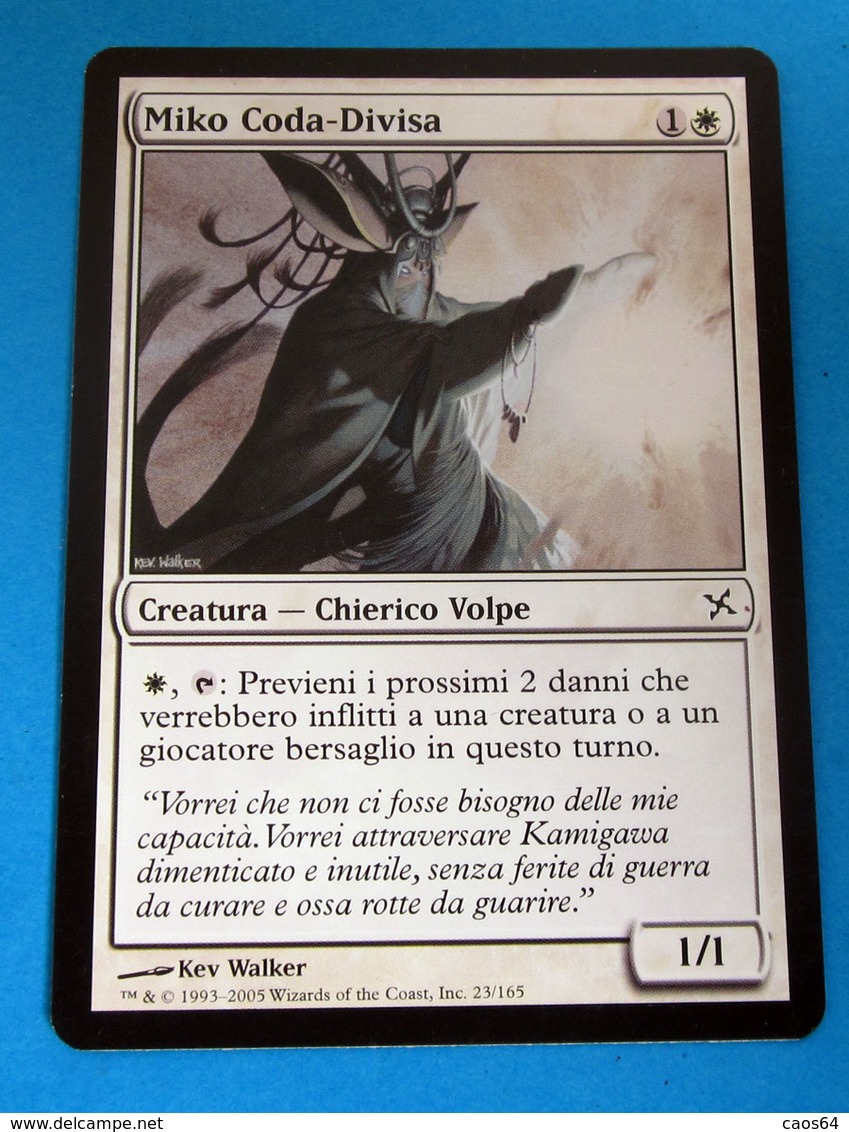 MAGIC THE GATHERING MIKO CODA DIVISA - Altri & Non Classificati