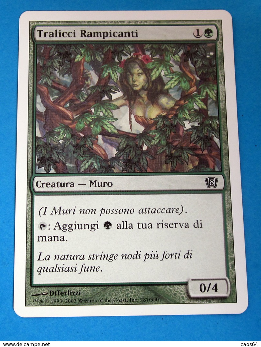 MAGIC THE GATHERING TRALICCI RAMPICANTI - Autres & Non Classés