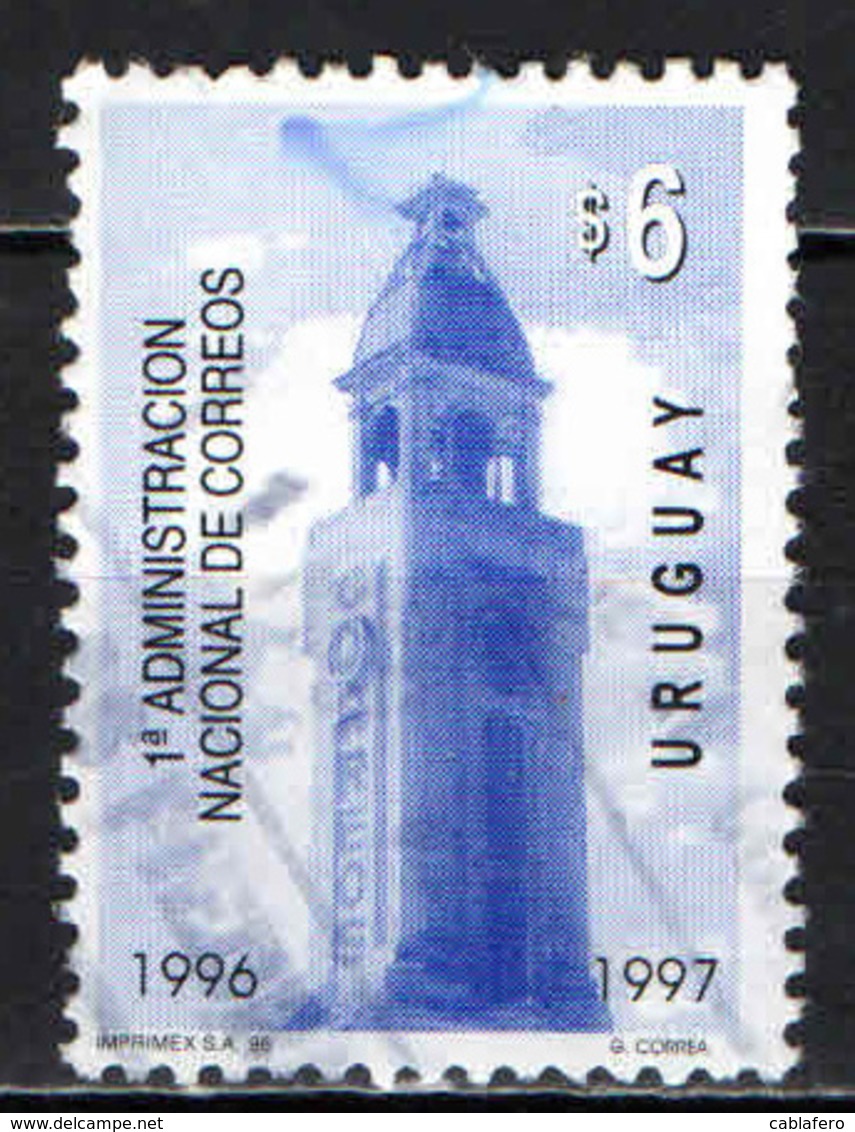 URUGUAY - 1998 - CAMPANILE - USATO - Uruguay