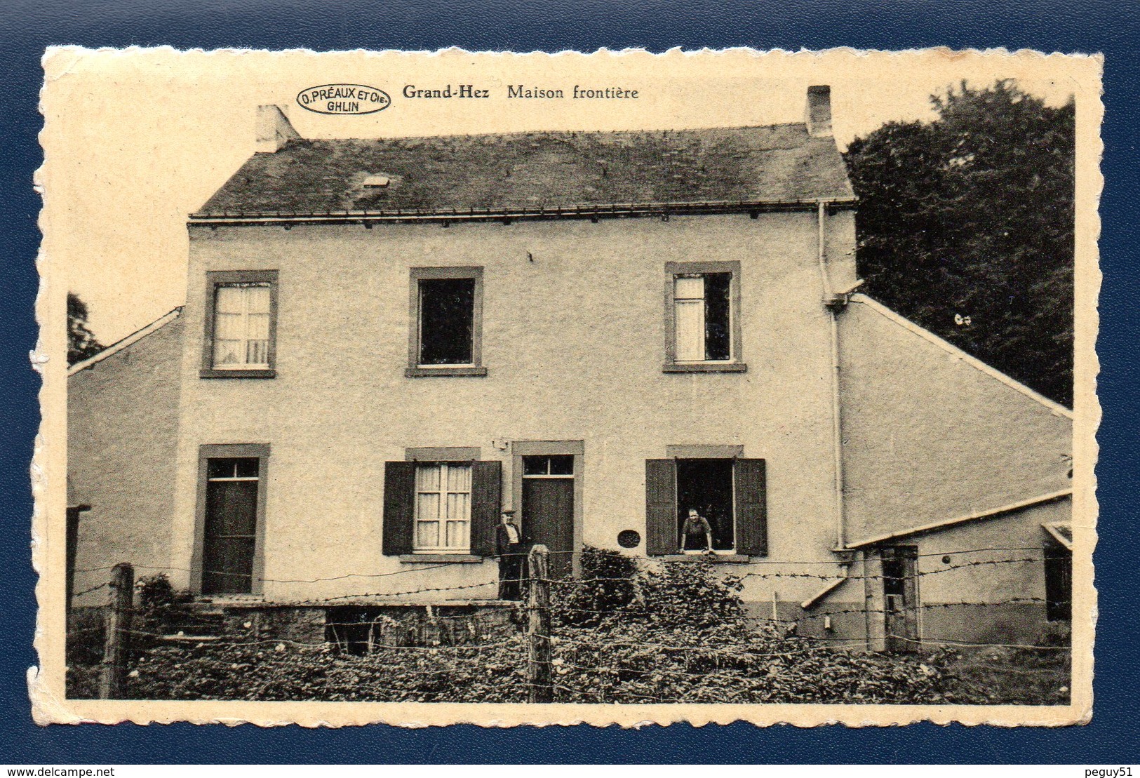 Grand-Hez ( Bouillon). Maison Frontière ( Franco-belge). 1961 - Bouillon