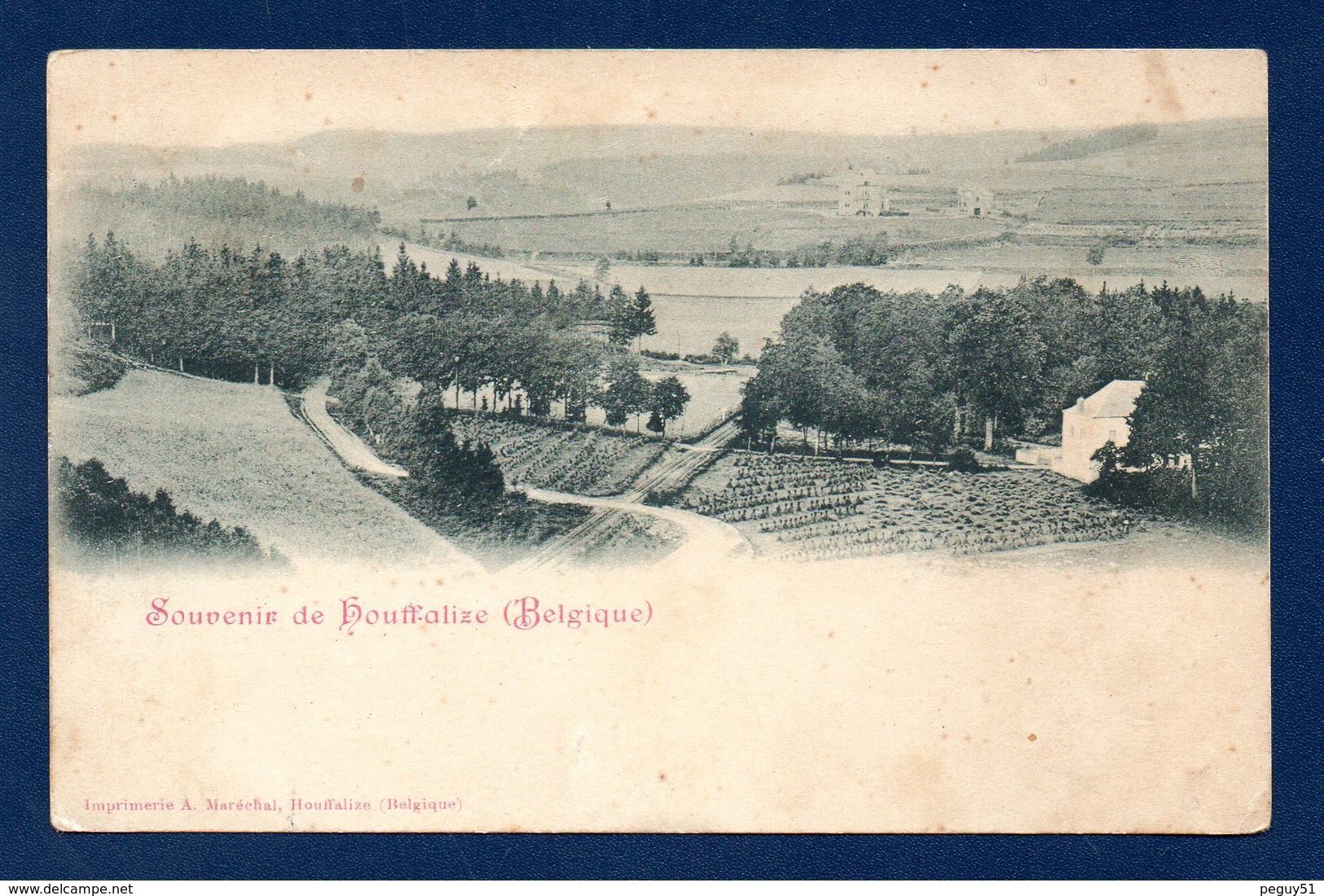 Houffalize. Souvenir De Houffalize.1900 - Houffalize