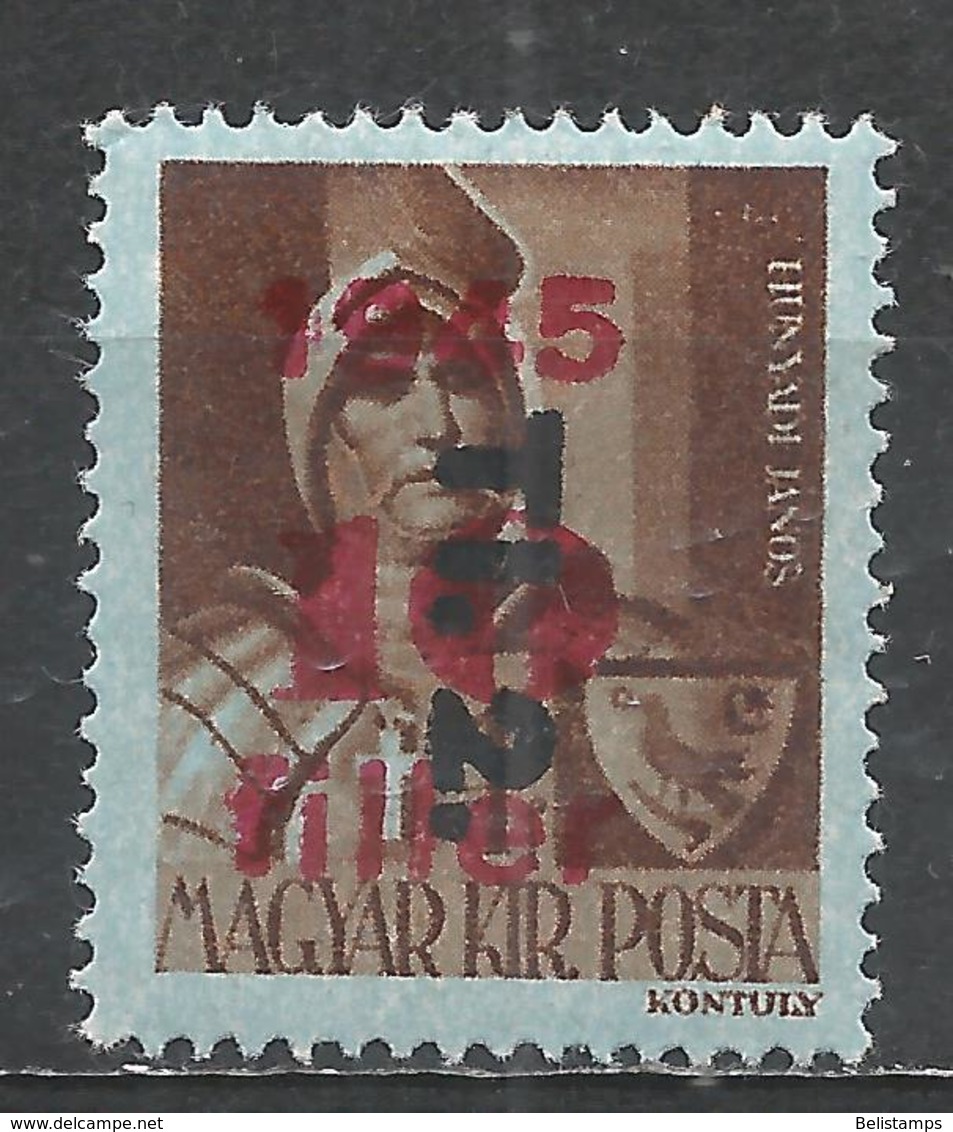 Hungary 1946. Scott #811 (M) Jànos Hunyadi - Neufs