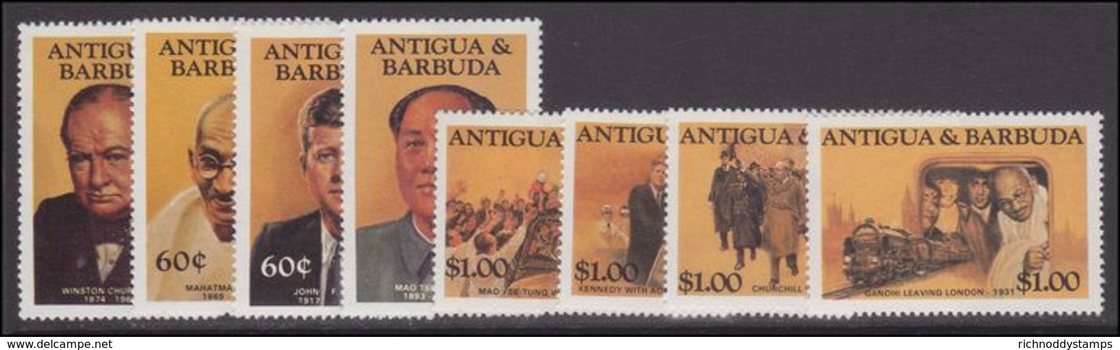 Antigua 1984 Famous People Unmounted Mint. - Antigua And Barbuda (1981-...)