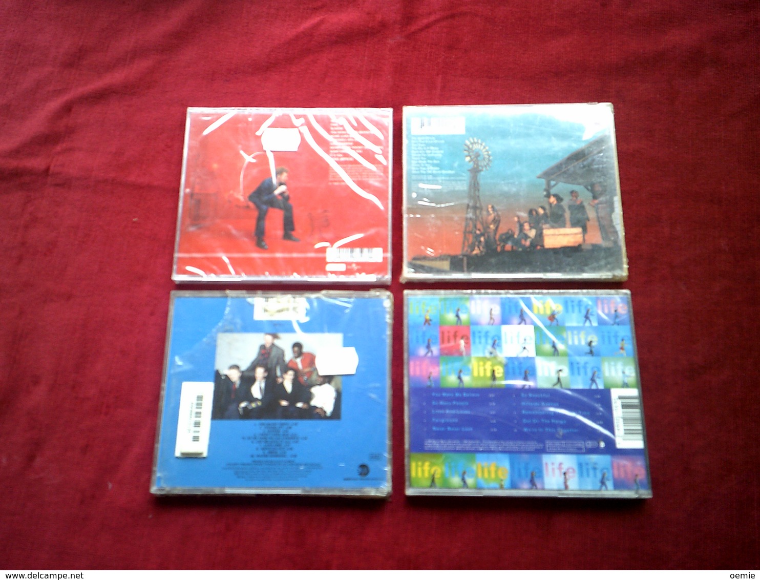 COLLECTION DE 4 CD ALBUM + 2 CD SINGLE   DE SIMPLY RED - Vollständige Sammlungen