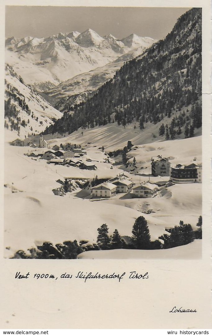AK 0203  Vent Im Oetztal - Foto Lohmann Um 1950 - Sölden