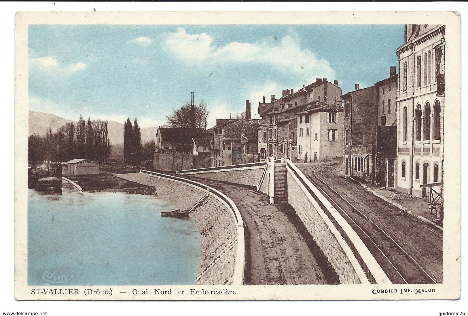 St Saint Vallier ,quai Nord Et Embarcadere - Autres & Non Classés