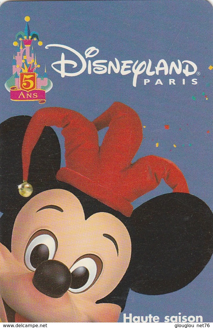 PASSEPORT DISNEY....ENFANT....HAUTE SAISON - Disney Passports