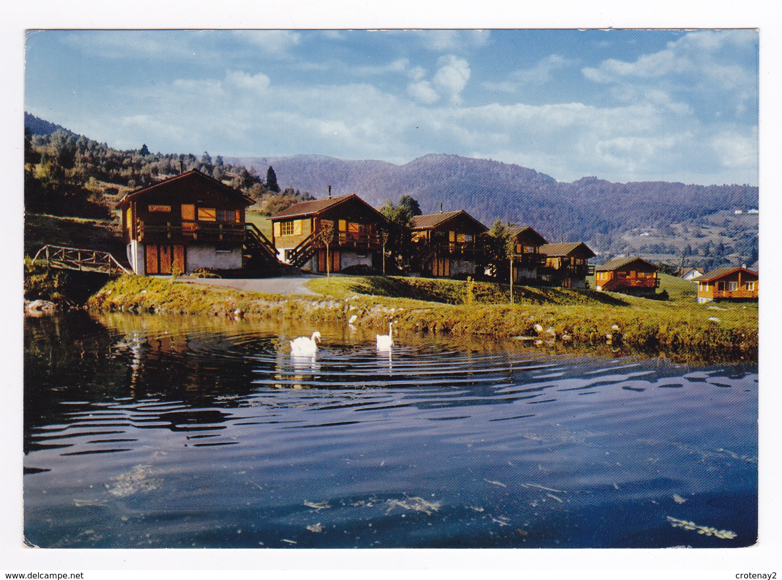 88 St Maurice Sur Moselle Vers Remiremont Hôtel Restaurant AU PIED DES BALLONS MOTEL MINI CANADA En 1973 Cygnes - Remiremont