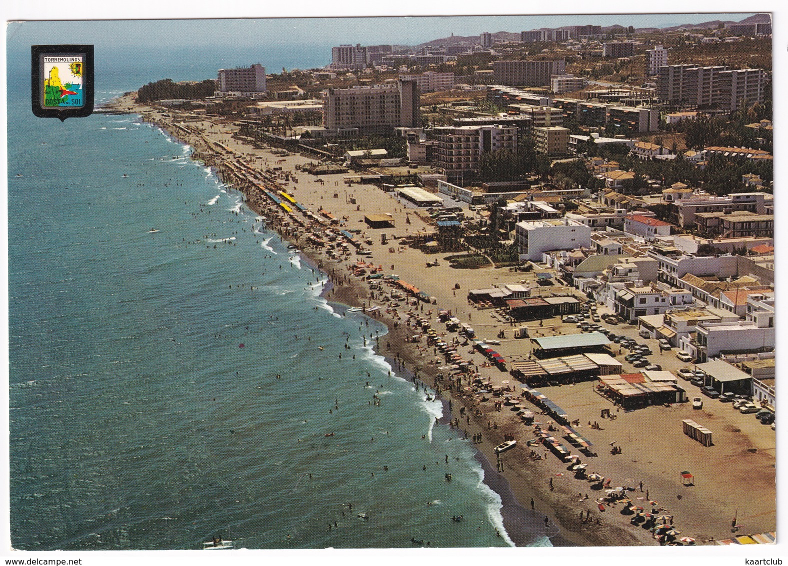 Torremolinos - Vista Aérea. Gran Playa De Montemar  - (Costa Del Sol, Espana) - Malaga