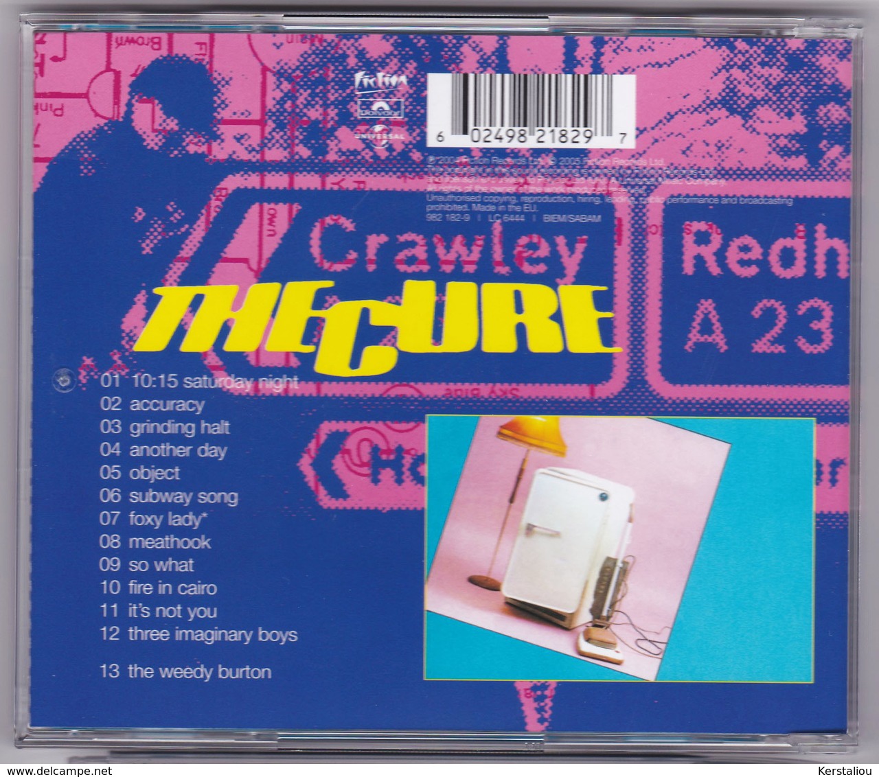 THE CURE – THRE IMAGINARY BOYS – CD – 2005 – Made In E.U. - Rock