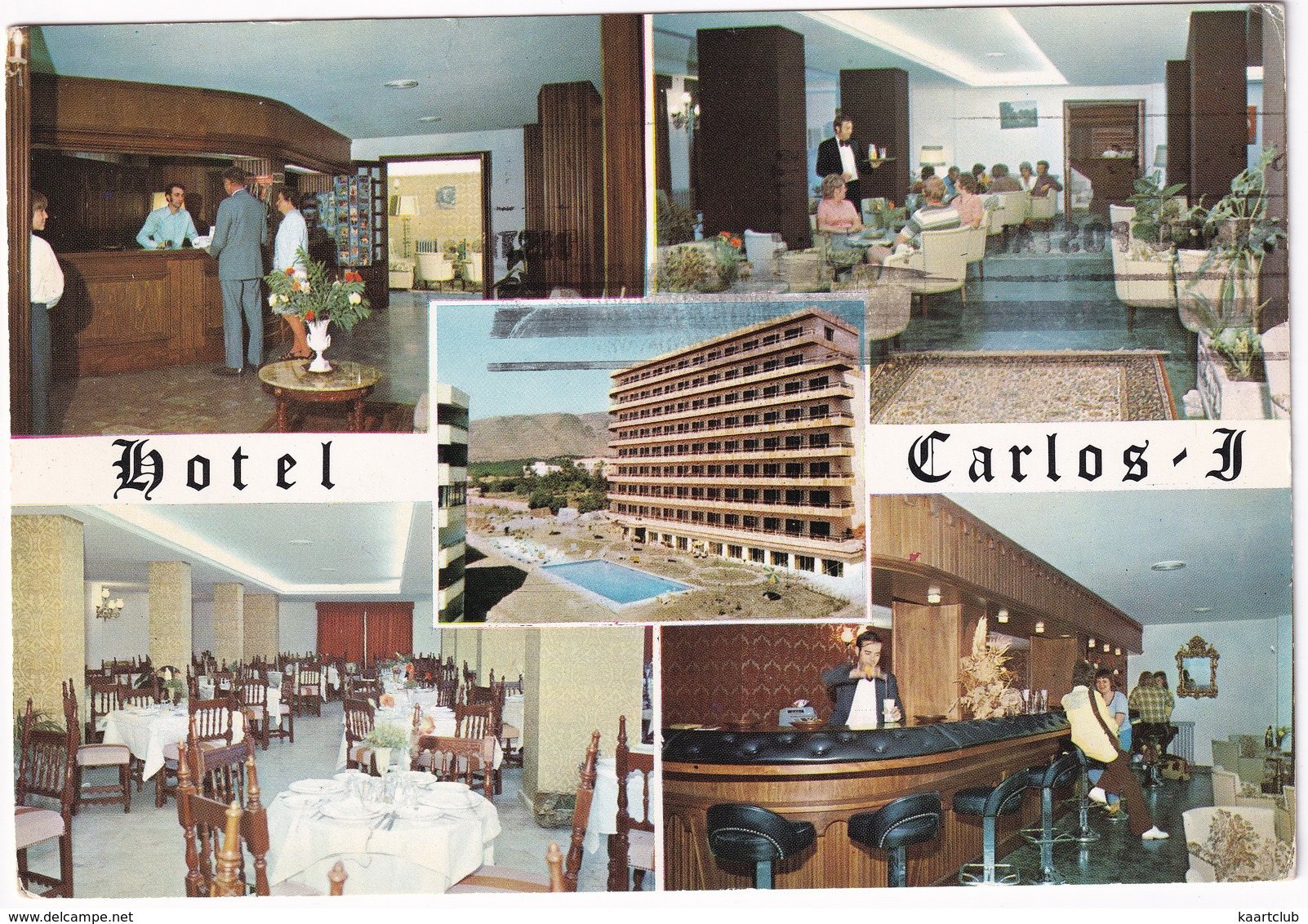 Torremolinos - Hotel 'Carlos I' - Interior -  (Costa Del Sol,Espana) - Swimming-pool / Piscine - Malaga