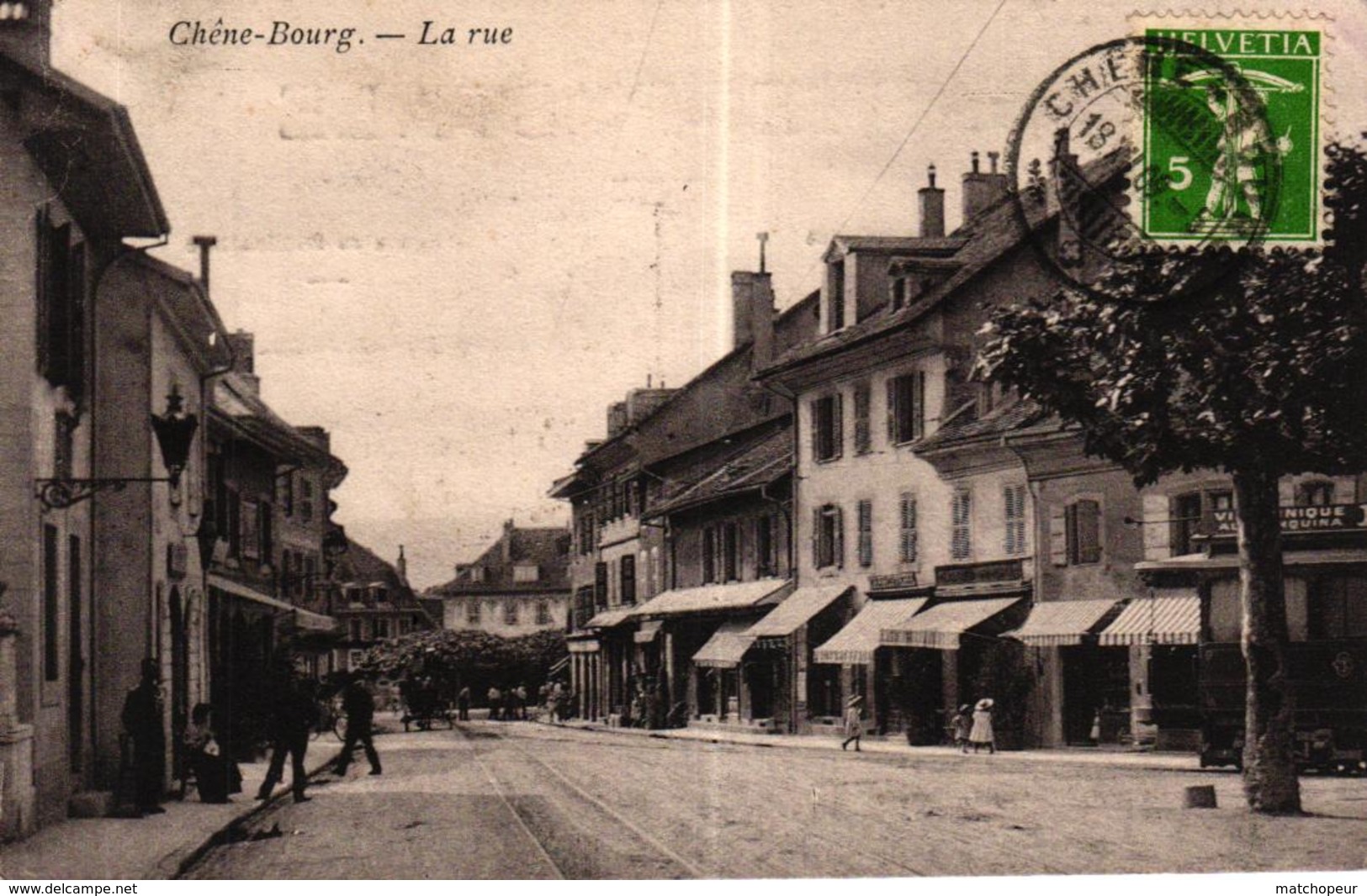 SUISSE - CHENE BOURG LA RUE - Chêne-Bourg