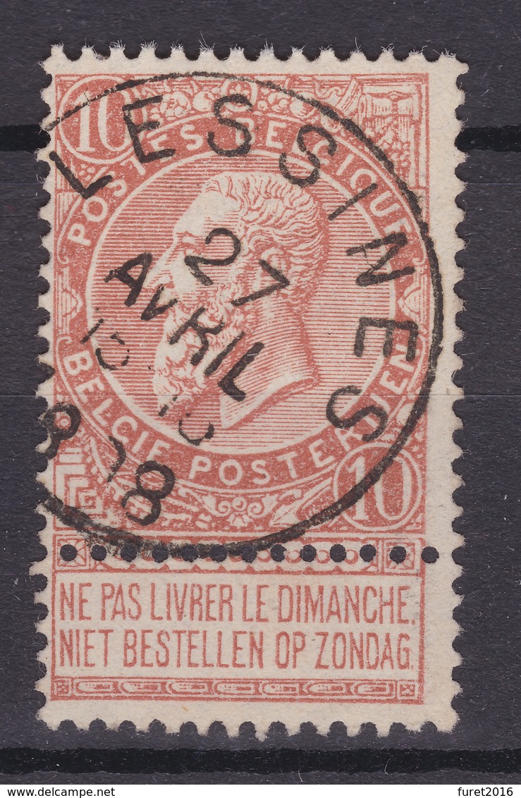 N° 57 LESSINES - 1893-1900 Fine Barbe