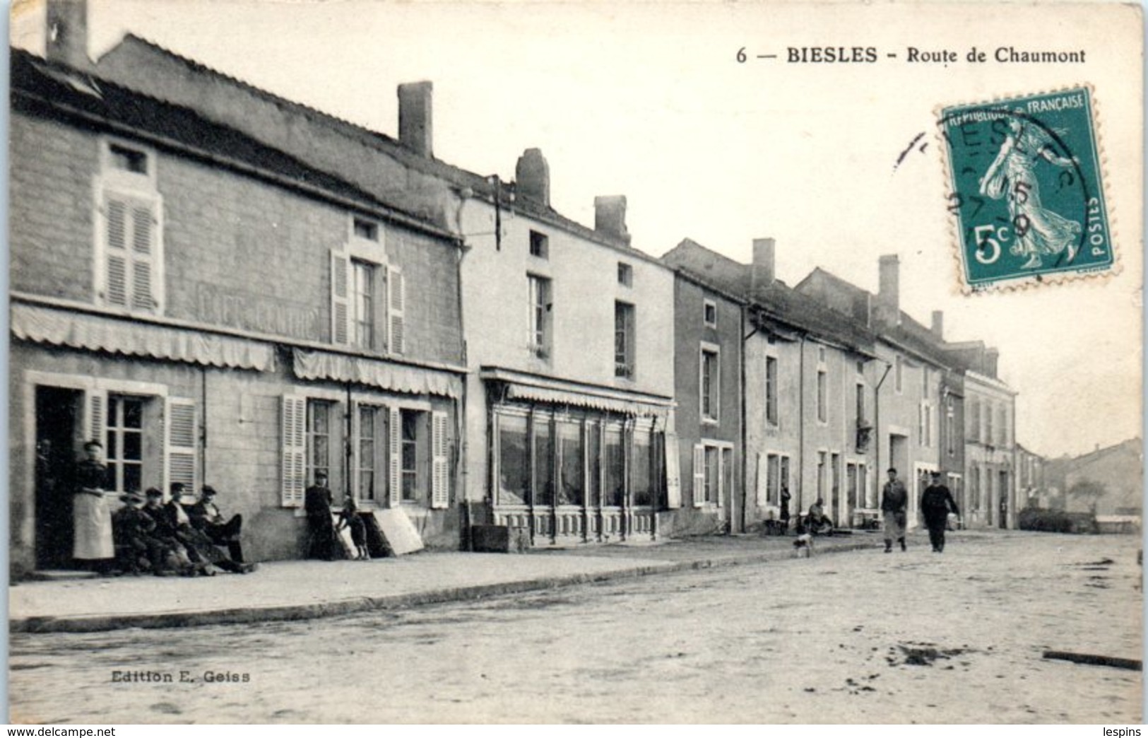 52 - BIESLES --  Route De Chaumont - Sonstige & Ohne Zuordnung