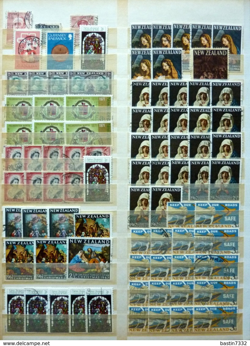 World collection in 5 stockbooks used/gebruikt/oblitere