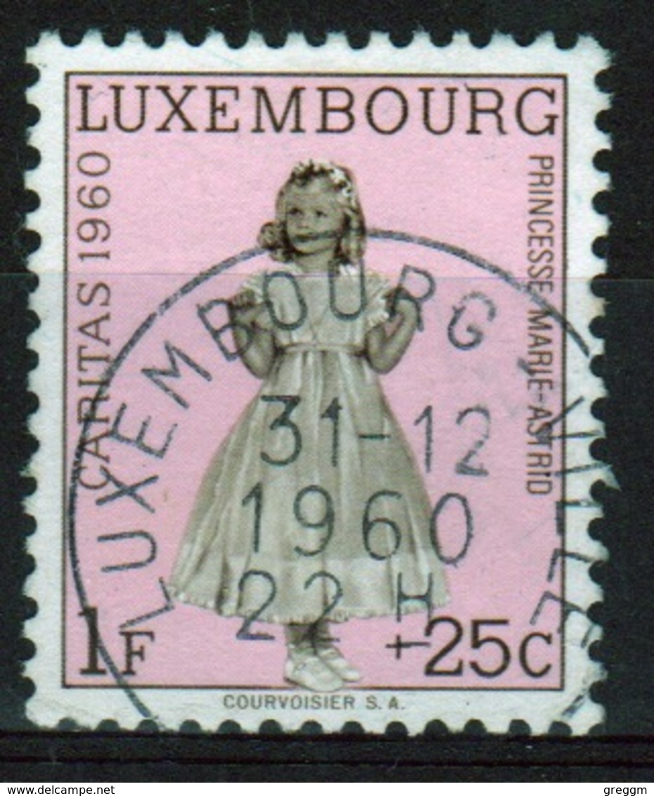 Luxembourg 1960 Single 1f 25 Commemorative Stamp Celebrating National Welfare Fund. - Used Stamps