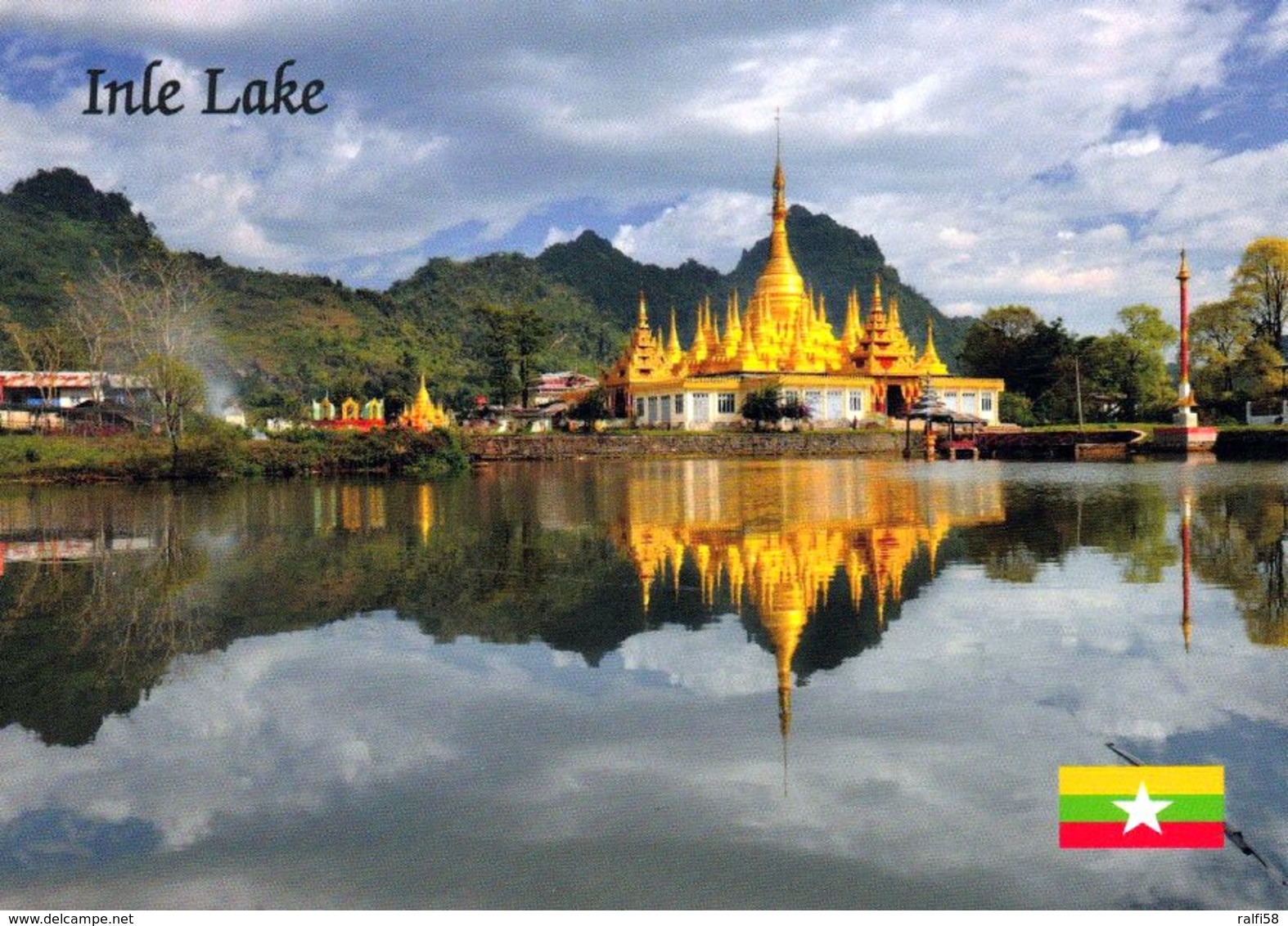 1 AK Myanmar (Burma) * Eine Pagode Am Inle Lake * - Myanmar (Burma)