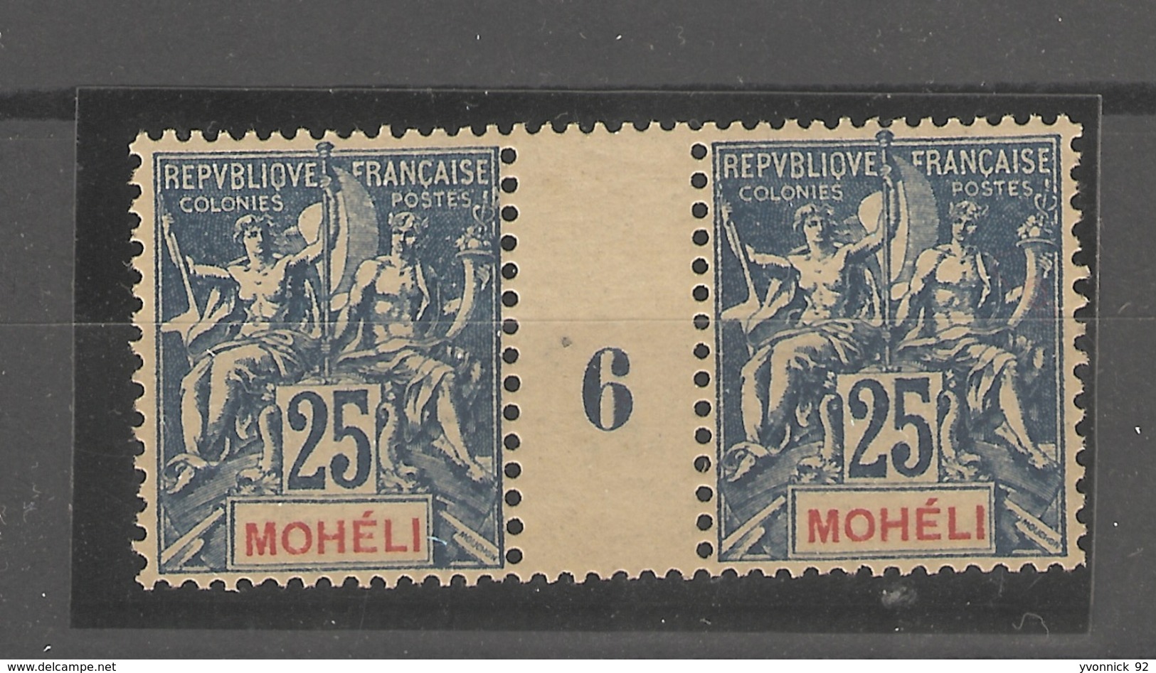 Mohélie- (1906/  Millésimes - N°7(neuf ) - Ungebraucht