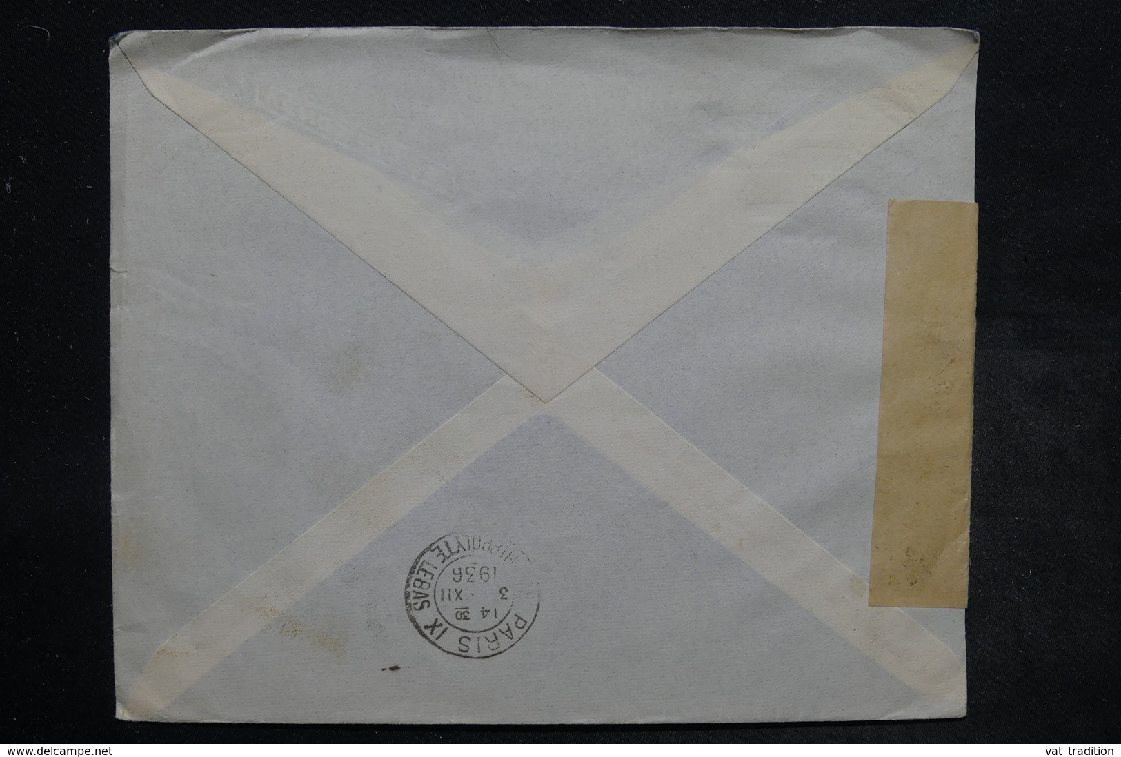 ESPAGNE - Enveloppe Commerciale De Zaragoza Pour Paris En 1936 Avec Contrôle Postal - L 26549 - Marcas De Censura Republicana