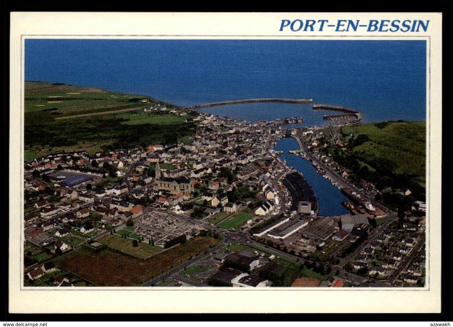 14 - Port-en-Bessin-Huppain - Ryes Port-en-Bessin - Vue Aérienne #08693 - Bayeux