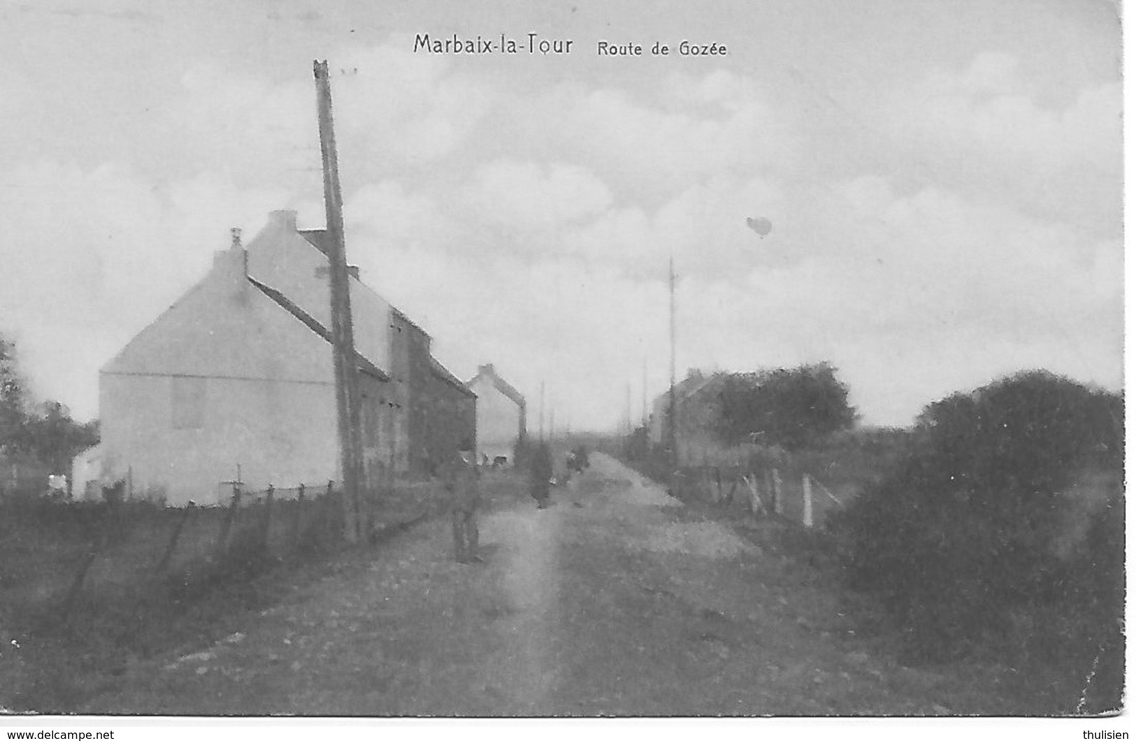 Marbaix La Tour - Route De Gozée--thuin---ham Sur Heure  Nalinnes - Ham-sur-Heure-Nalinnes