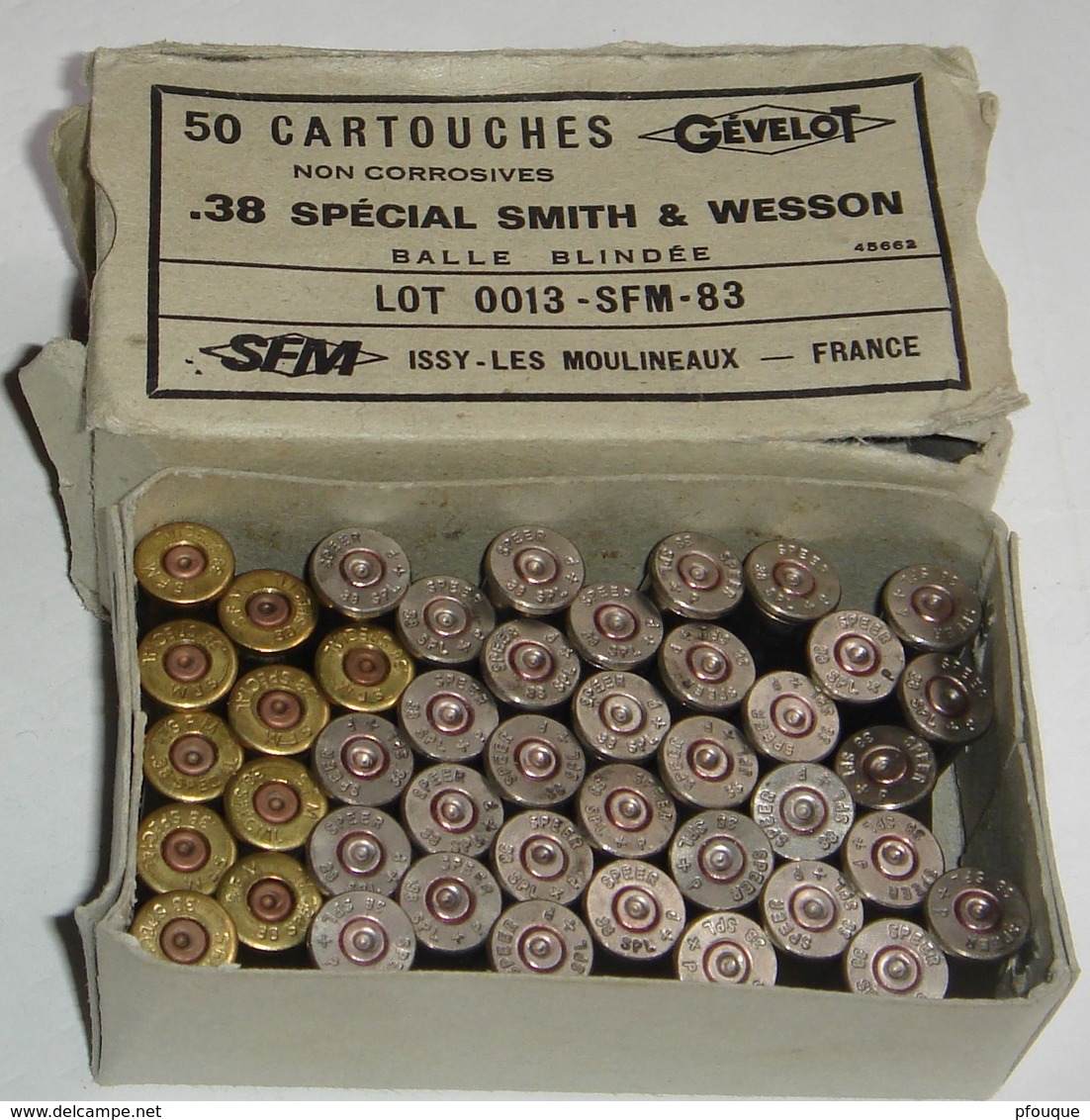 Lot 43 Douilles Vides & Percutèes Pour Smith&Wesson 38 Spécial - Autres & Non Classés